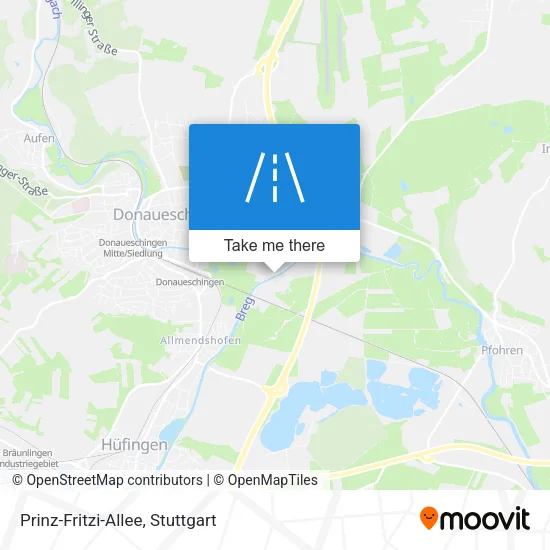 Карта Prinz-Fritzi-Allee