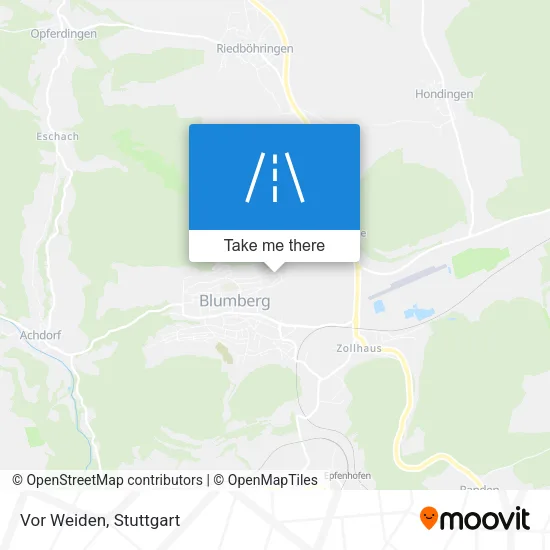 Карта Vor Weiden