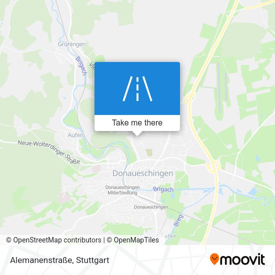 Alemanenstraße map