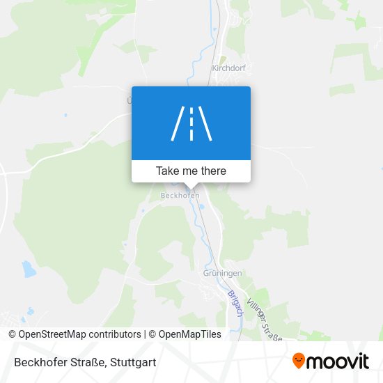 Beckhofer Straße map