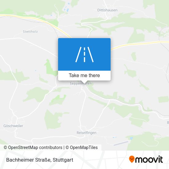Bachheimer Straße map