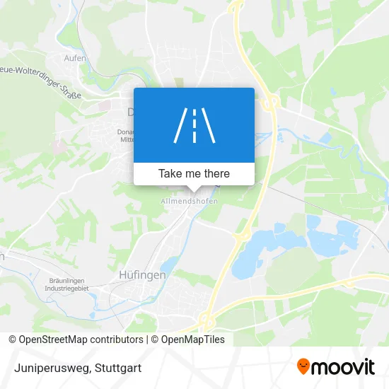 Карта Juniperusweg