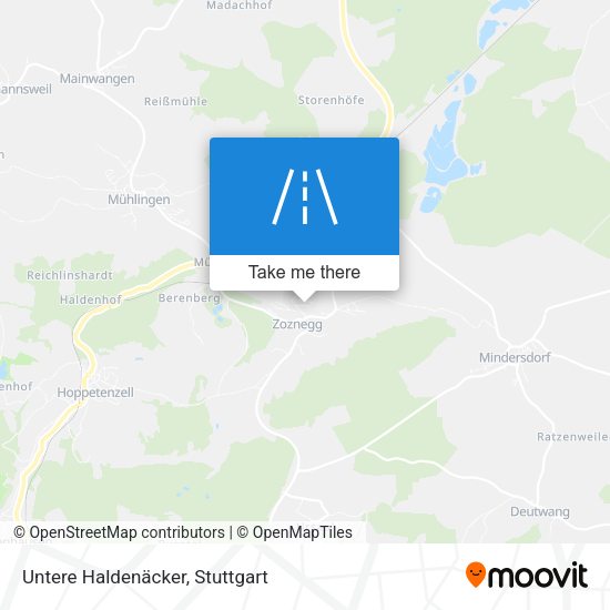 Untere Haldenäcker map