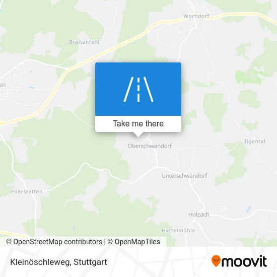 Карта Kleinöschleweg