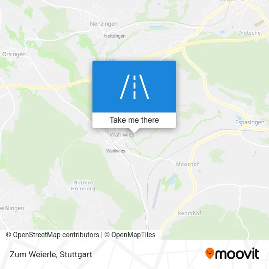 Карта Zum Weierle