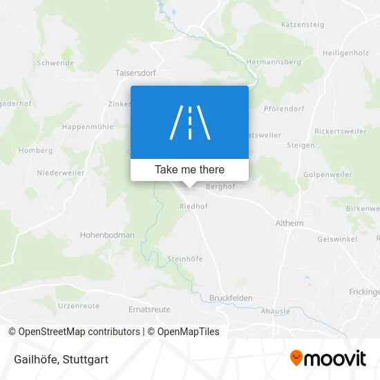 Карта Gailhöfe