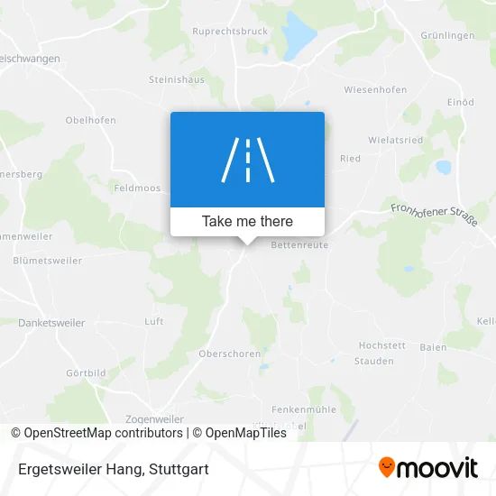 Ergetsweiler Hang map
