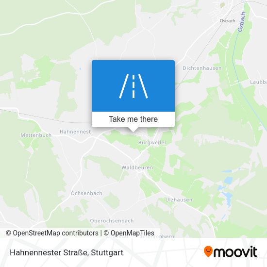 Hahnennester Straße map