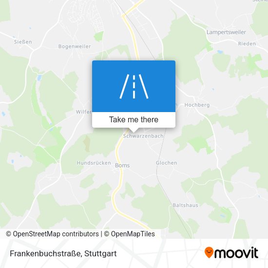 Frankenbuchstraße map
