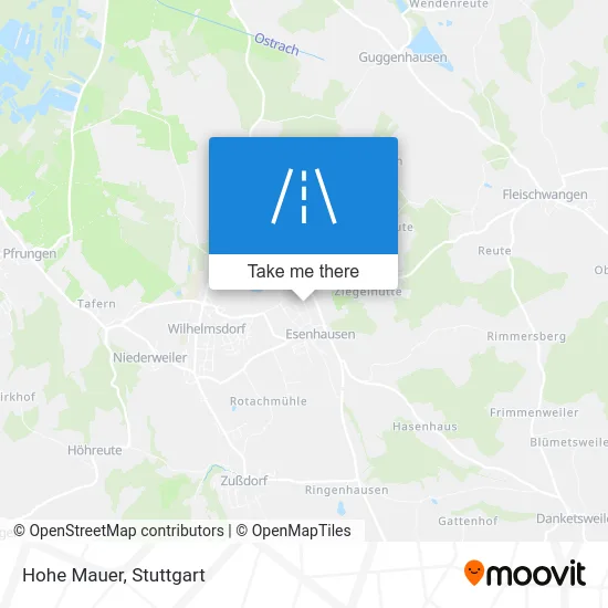 Карта Hohe Mauer