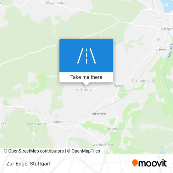 Карта Zur Enge
