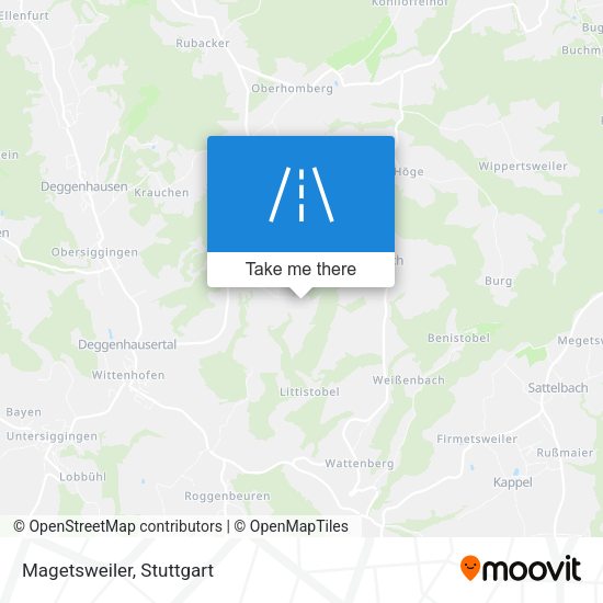 Карта Magetsweiler