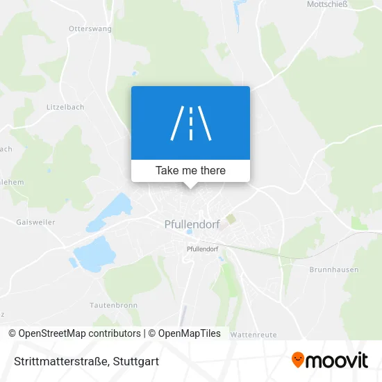 Карта Strittmatterstraße