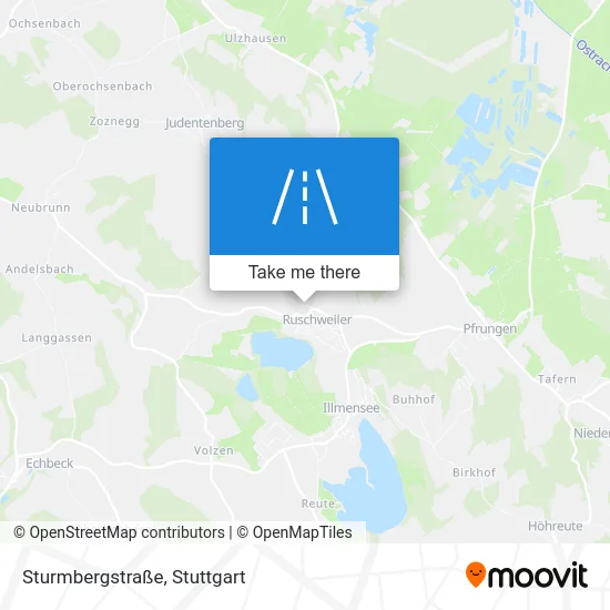 Карта Sturmbergstraße