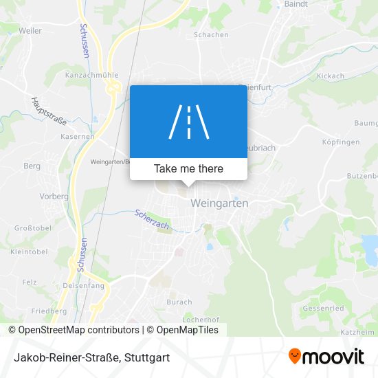 Jakob-Reiner-Straße map