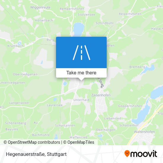 Hegenauerstraße map