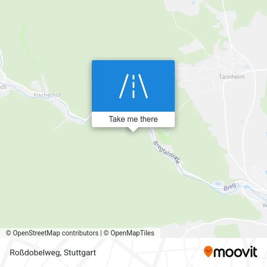 Карта Roßdobelweg