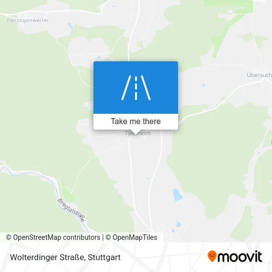 Карта Wolterdinger Straße