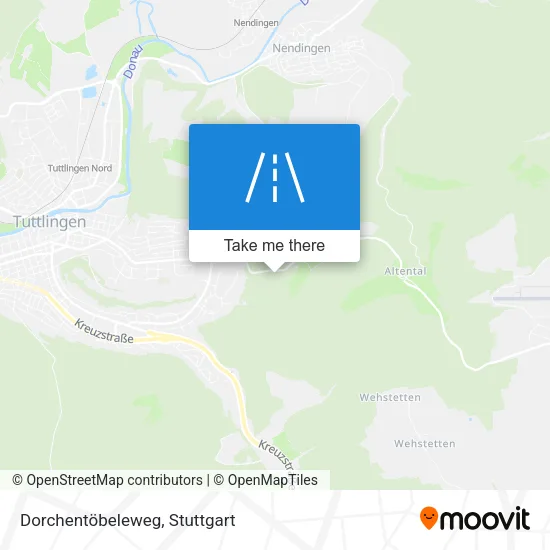 Карта Dorchentöbeleweg