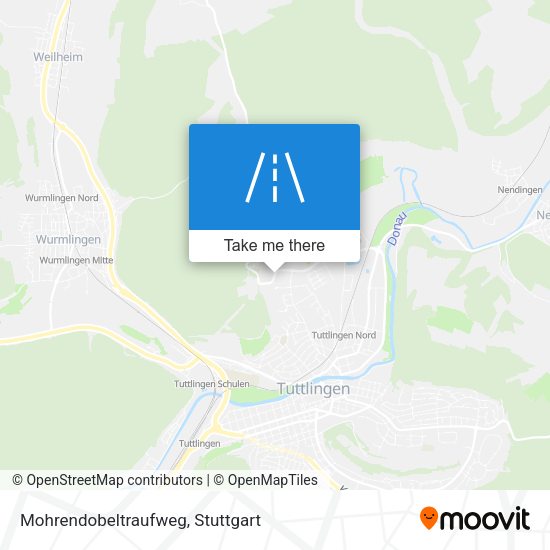 Mohrendobeltraufweg map