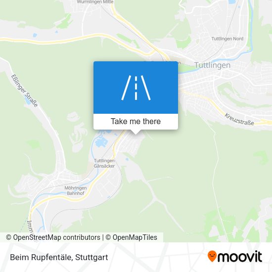 Beim Rupfentäle map