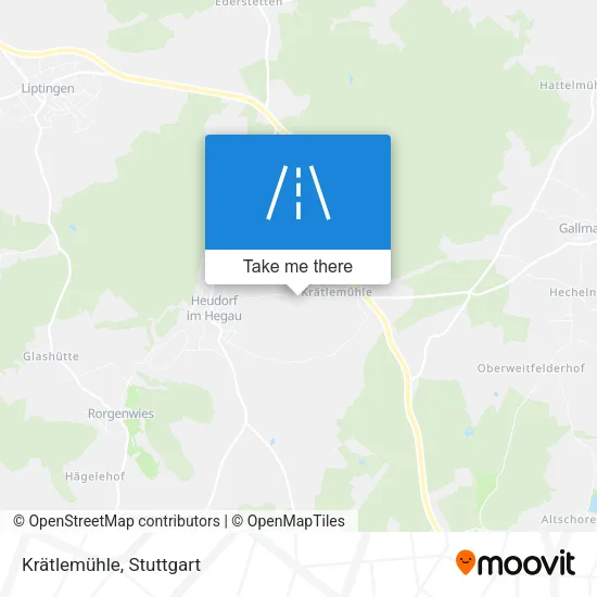 Карта Krätlemühle