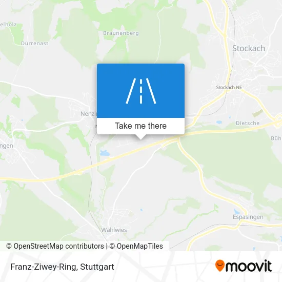 Карта Franz-Ziwey-Ring