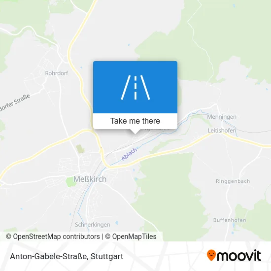 Карта Anton-Gabele-Straße