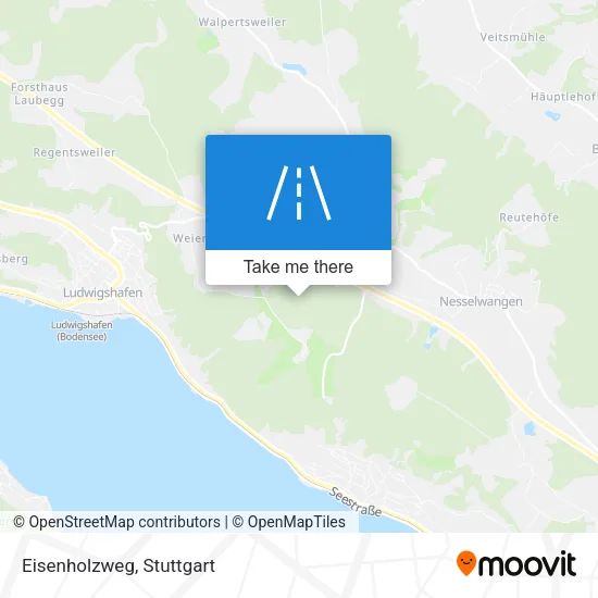 Карта Eisenholzweg