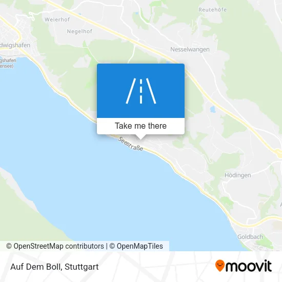 Карта Auf Dem Boll