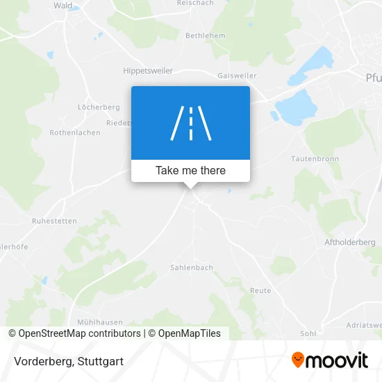 Карта Vorderberg