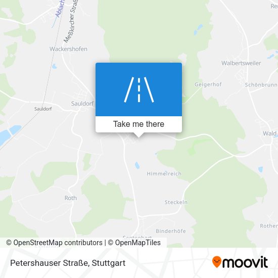 Petershauser Straße map