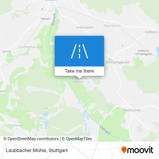 Laubbacher Mühle map
