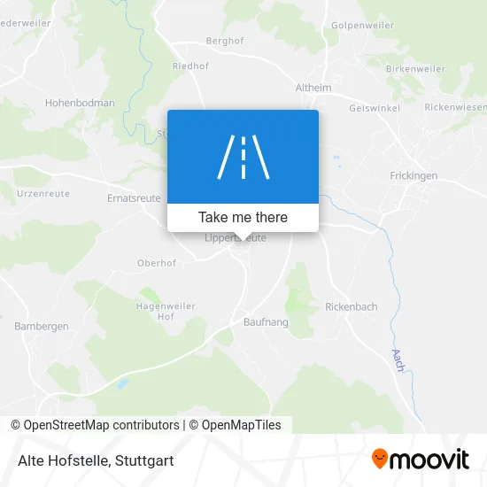 Карта Alte Hofstelle