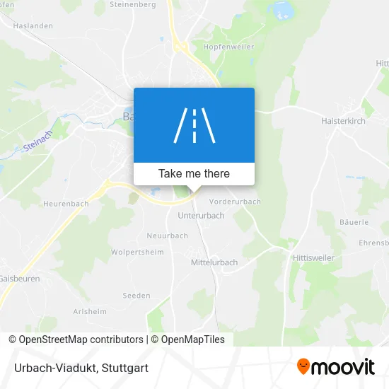 Карта Urbach-Viadukt