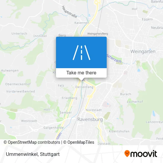 Карта Ummenwinkel