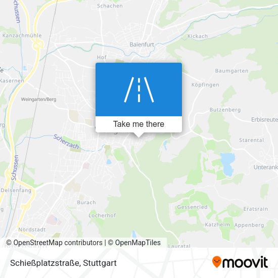 Schießplatzstraße map