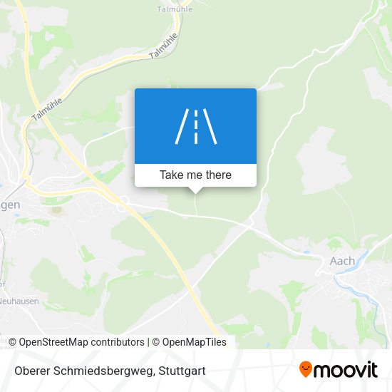Oberer Schmiedsbergweg map
