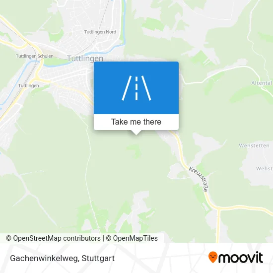 Карта Gachenwinkelweg