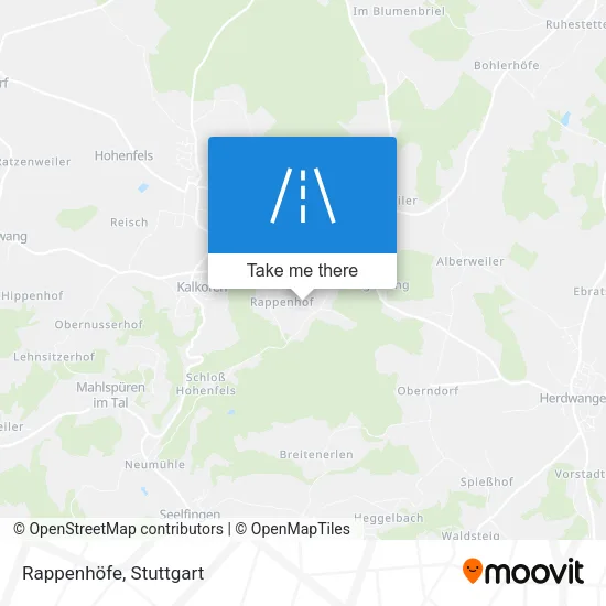 Rappenhöfe map