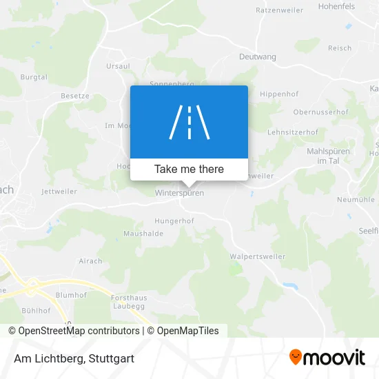 Карта Am Lichtberg