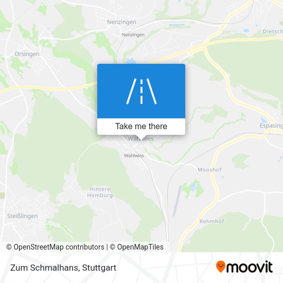 Карта Zum Schmalhans