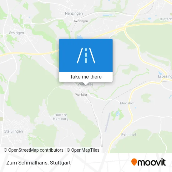 Карта Zum Schmalhans
