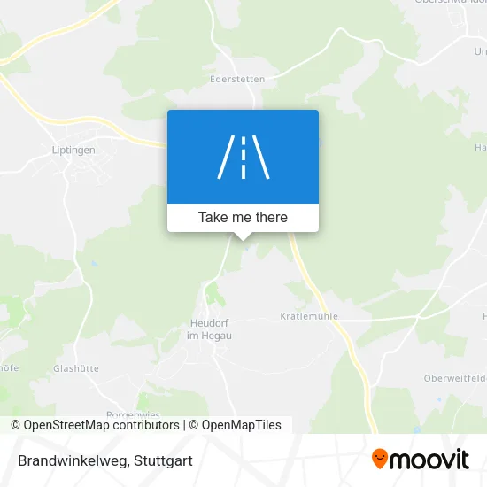 Карта Brandwinkelweg