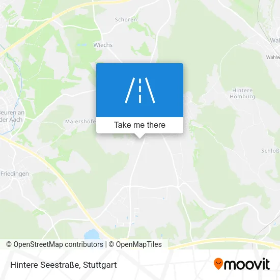 Карта Hintere Seestraße