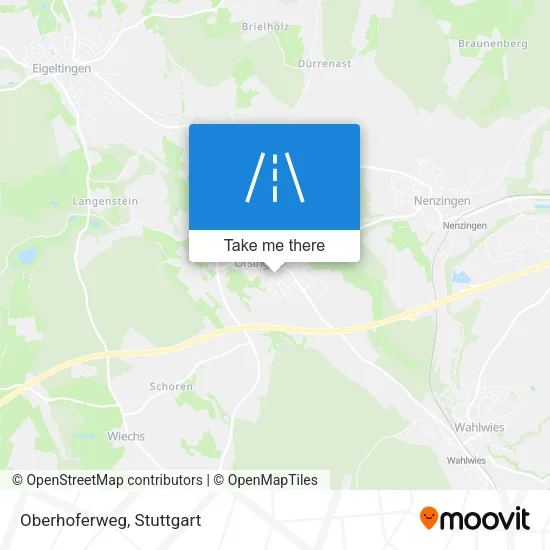 Карта Oberhoferweg