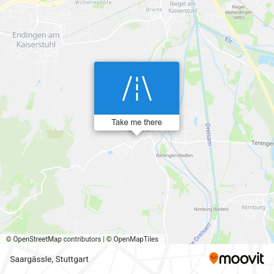 Карта Saargässle