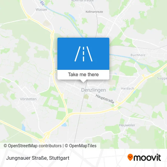 Карта Jungnauer Straße