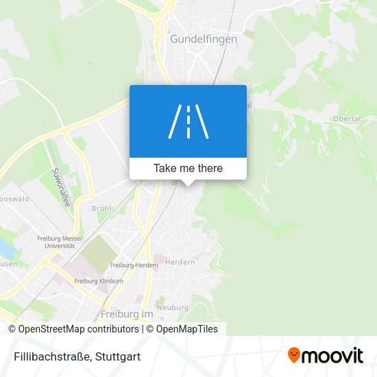 Fillibachstraße map