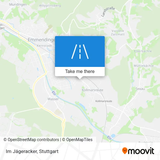 Карта Im Jägeracker